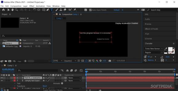 Adobe After Effects download