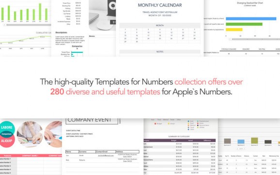 DesiGN Templates for Numbers download