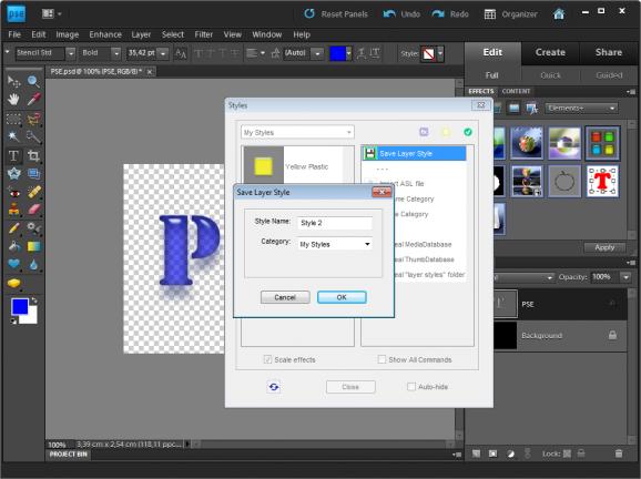 Elements+ for PSE download