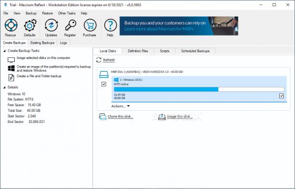 Macrium Reflect Workstation Edition download