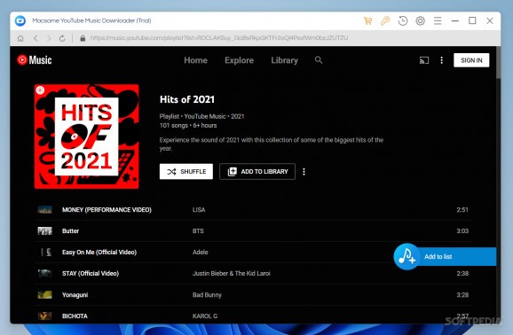 Macsome YouTube Music Downloader download