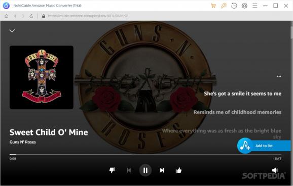 NoteCable Amazon Music Converter download