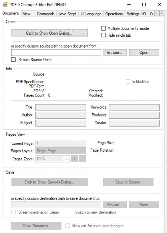 PDF-XChange Editor SDK download