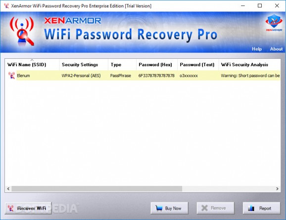 XenArmor WiFi Password Recovery Pro download