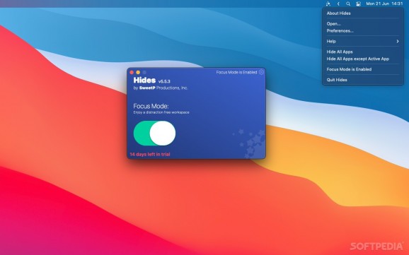 Hides download