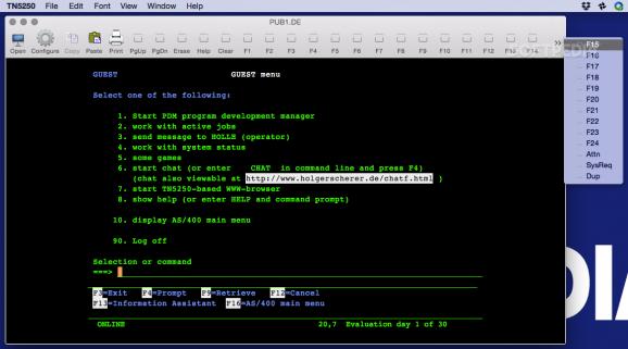 Mocha TN5250 download