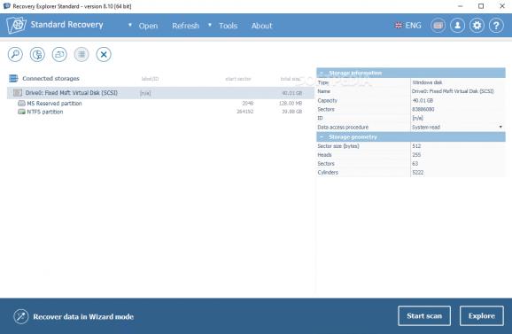 Recovery Explorer: Standard download