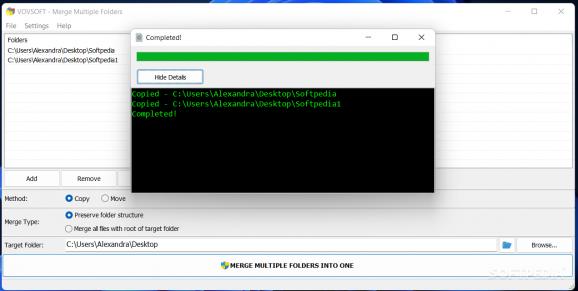 Vovsoft - Merge Multiple Folders download